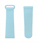 Whites Strap — Light Blue/White Rubber