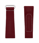 Whites Strap — Bordeaux/Light Grey Rubber